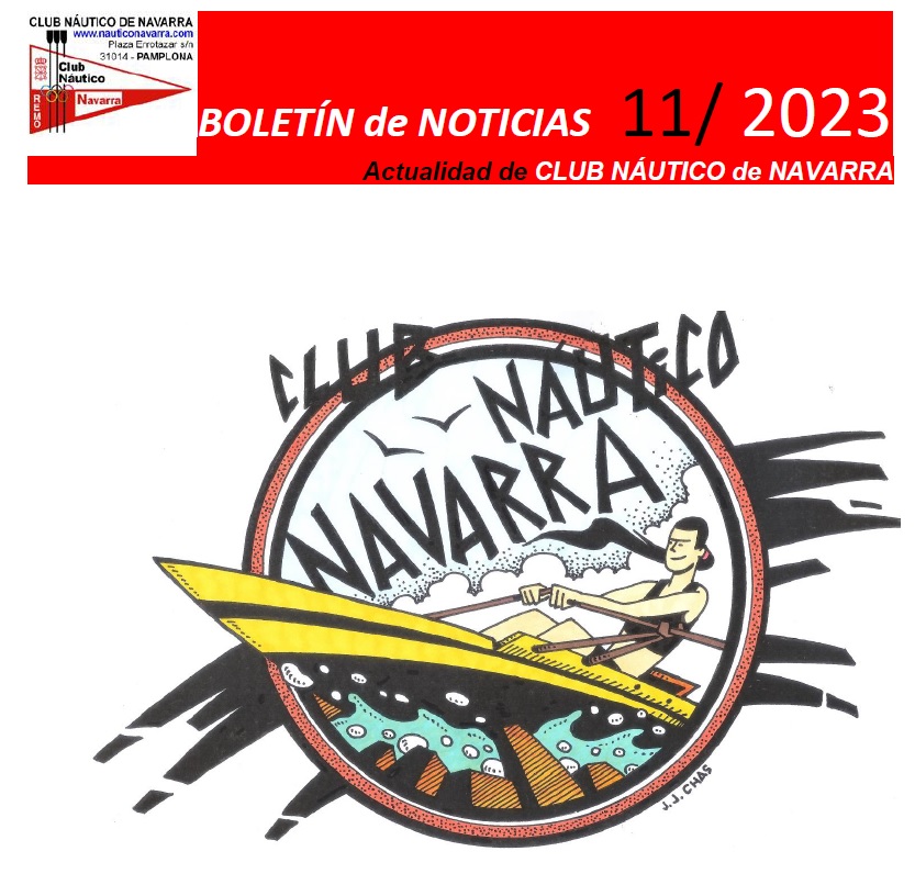 Bolet&iacute;n Noticias Club N&aacute;utico de Navarra 11/2023